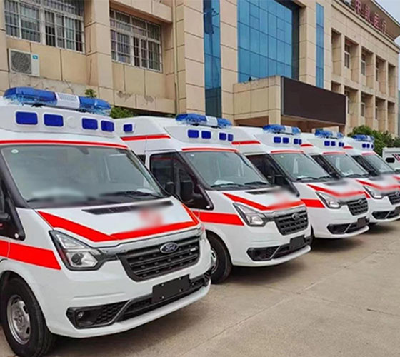 罗山县服务车队展示