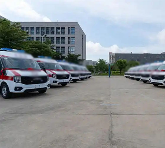 罗山县服务车队展示